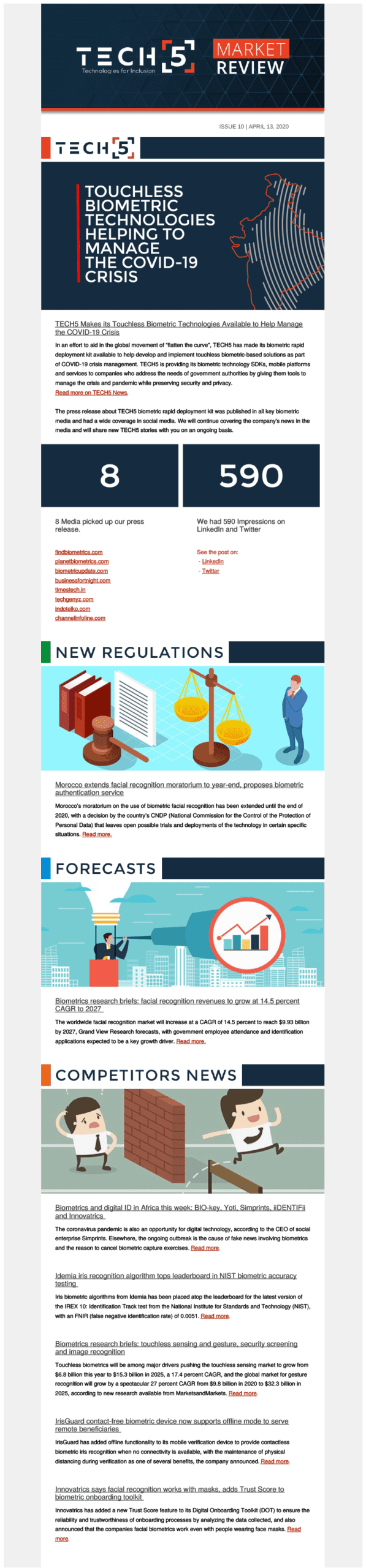 Newsletter example 3 internal printscreen newsletter